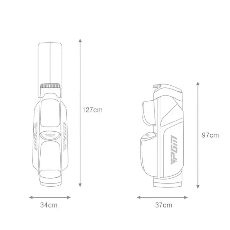 All in One Golf Bag Spacious Durable Versatile