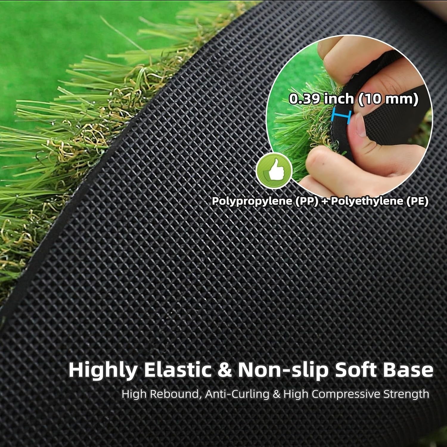 Roykaw Golf Putting Green - 5 X 10 Ft. Putting Mat, Professional Training Aid