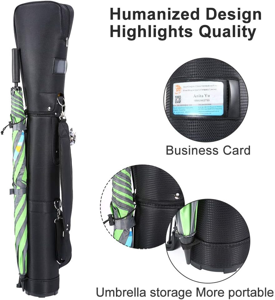 Golf Bag with Stand, Golf Carry Bag with Travel Shoulder, Lightweight Golf Bag for Men Women，Golf Stand Bag