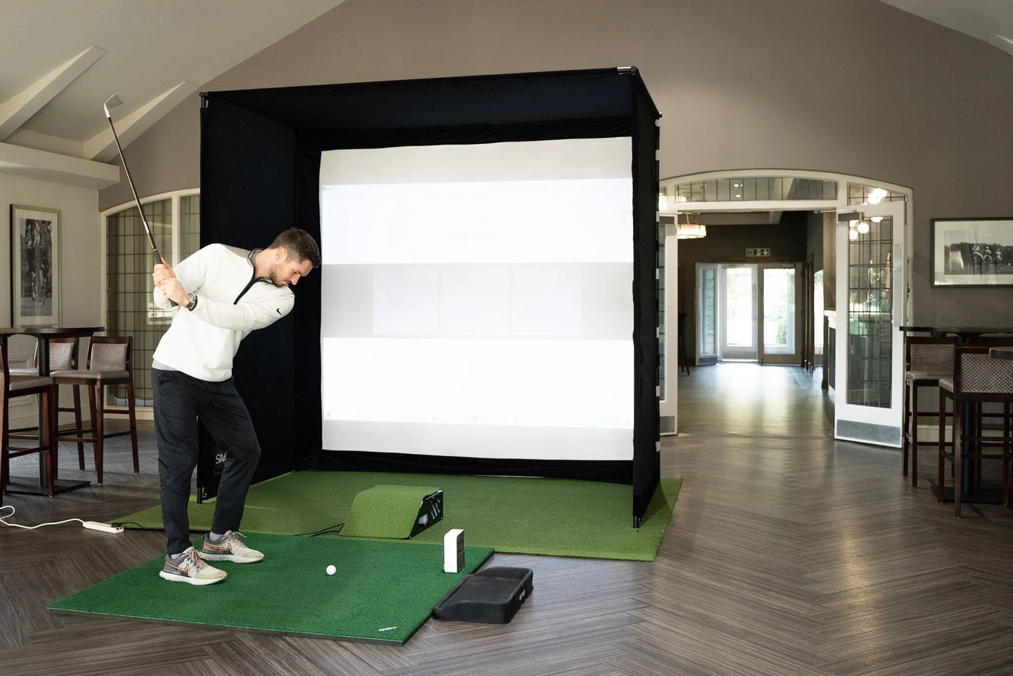 Simbox Golf Simulator Enclosure - 7 Sizes