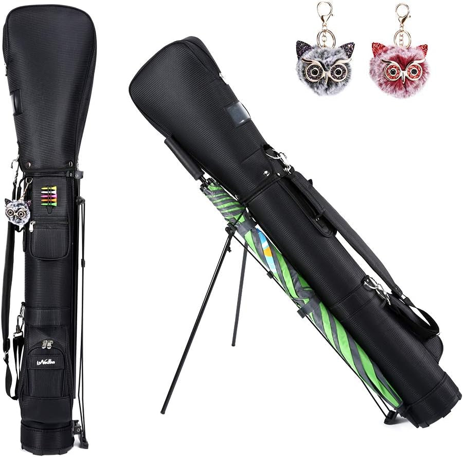 Golf Bag with Stand, Golf Carry Bag with Travel Shoulder, Lightweight Golf Bag for Men Women，Golf Stand Bag