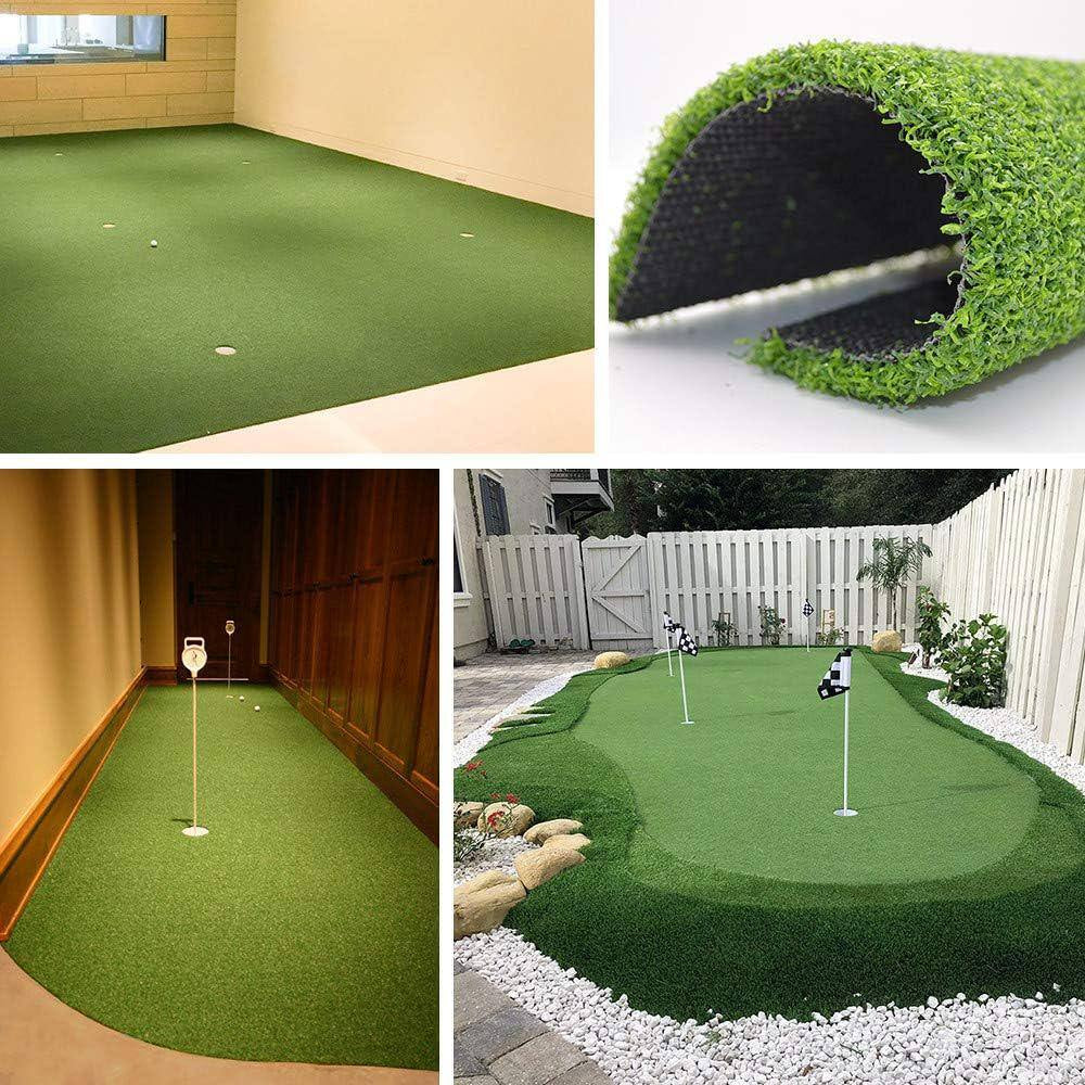 GOLF Putting Green 7 Ft. X 7 Ft. Green Artificial Grass Turf